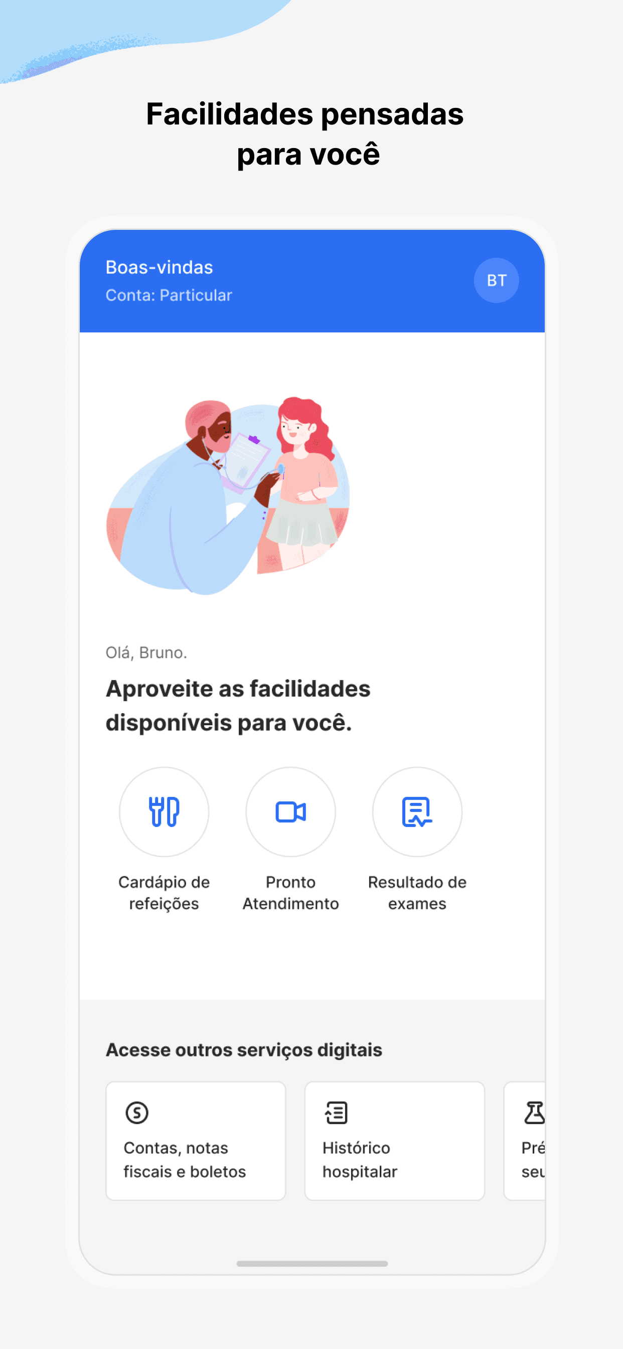 Tela 5 do app de saúde populacional HSL