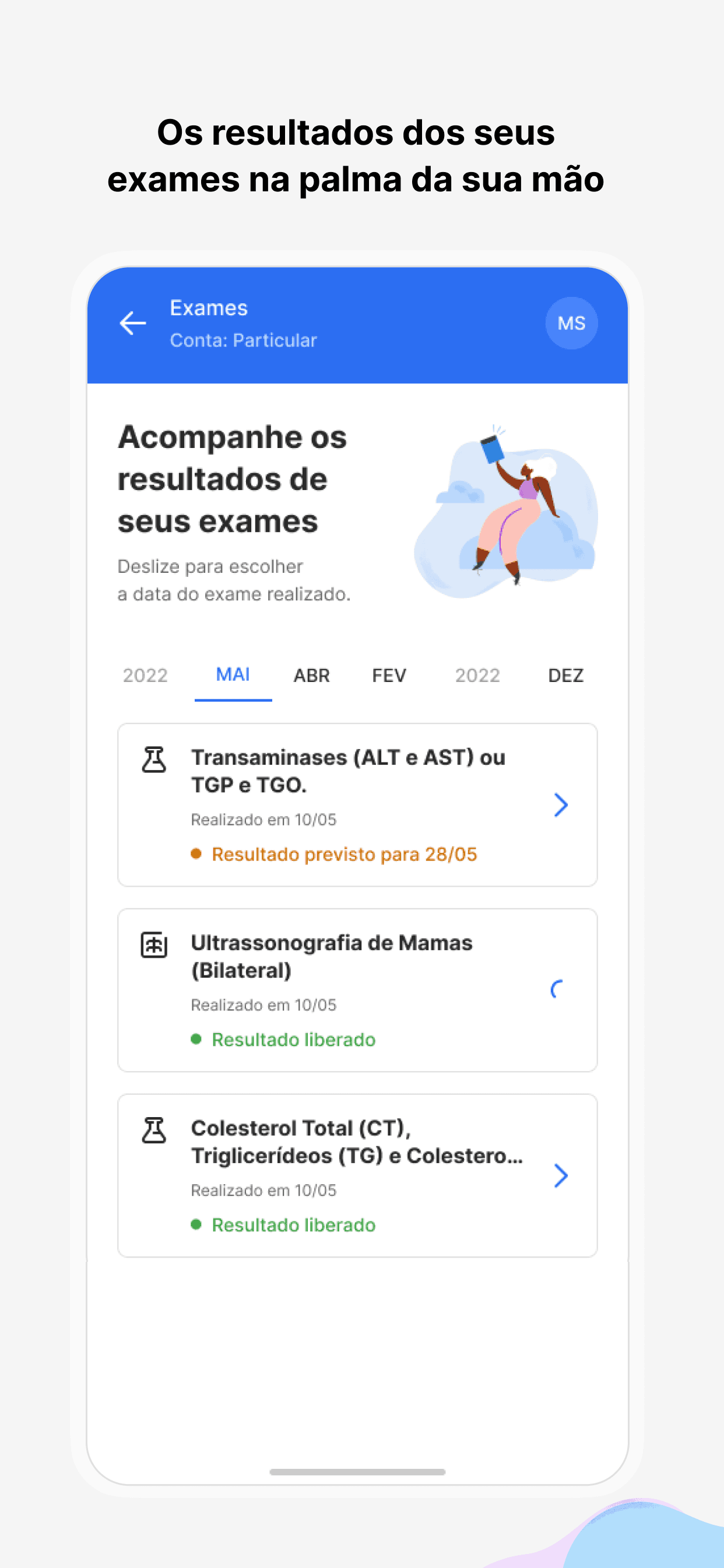 Tela 6 do app de saúde populacional HSL